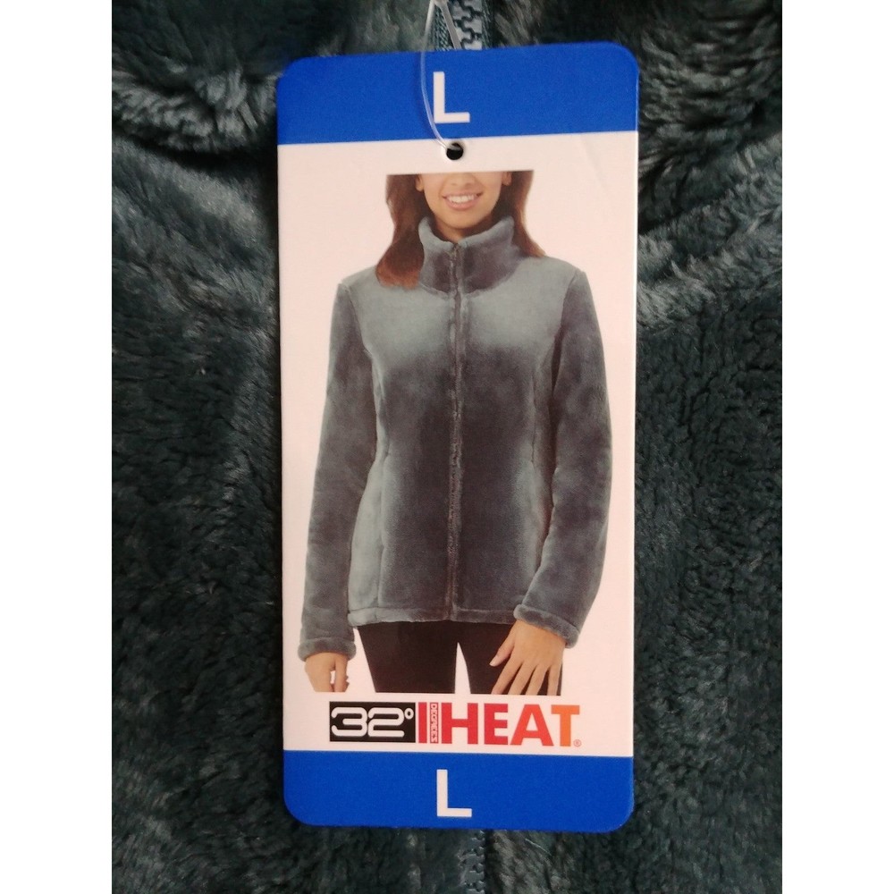 32 Degrees Heat Plush Jacket Size Large